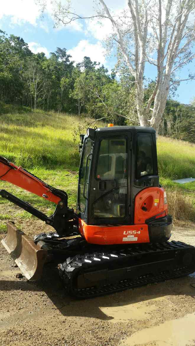 Kubota U554 Machinery & Equipment Excavator For Sale
